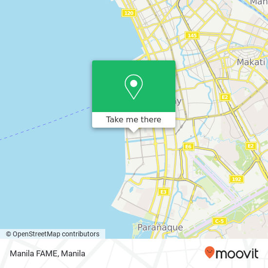 Manila FAME map