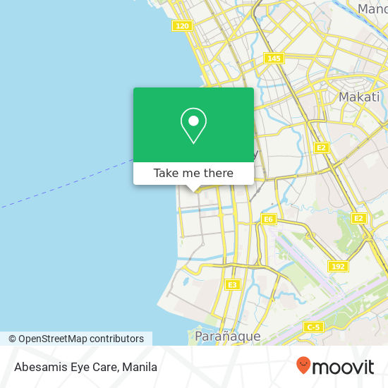 Abesamis Eye Care map