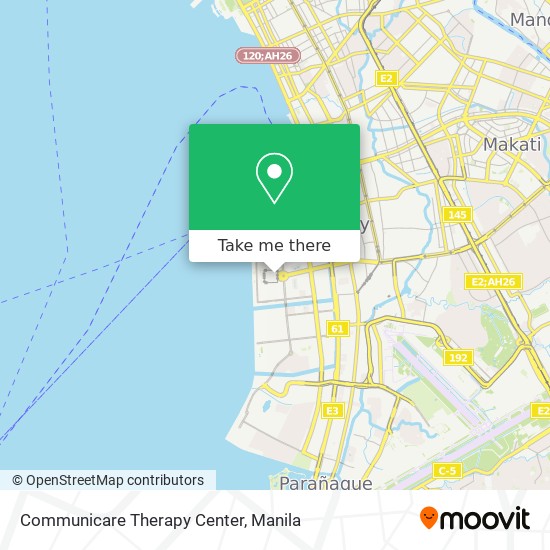 Communicare Therapy Center map