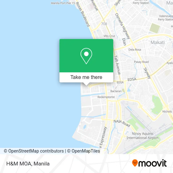 H&M MOA map