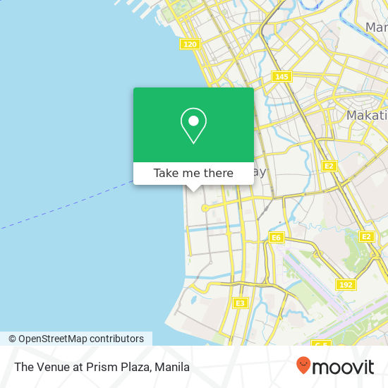 The Venue at Prism Plaza map