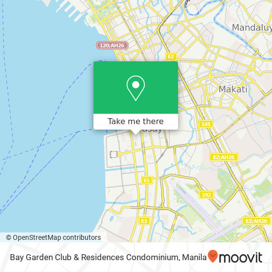 Bay Garden Club & Residences Condominium map