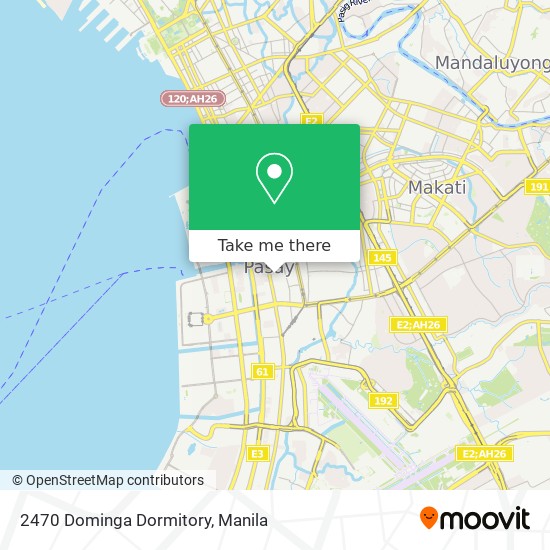 2470 Dominga Dormitory map