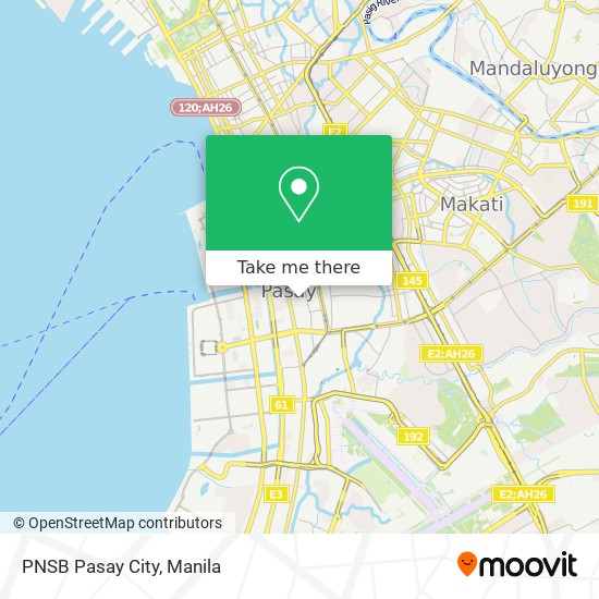 PNSB Pasay City map