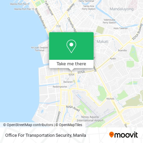 Office For Transportation Security map