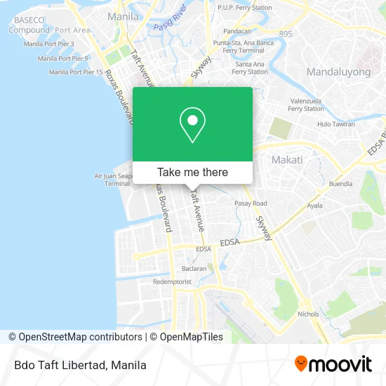 Bdo Taft Libertad map