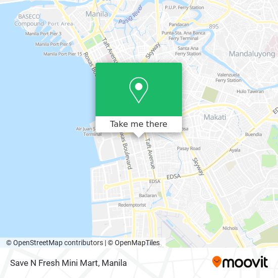 Save N Fresh Mini Mart map