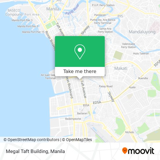 Megal Taft Building map