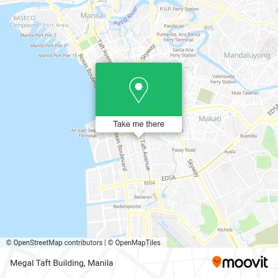 Megal Taft Building map