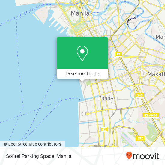 Sofitel Parking Space map