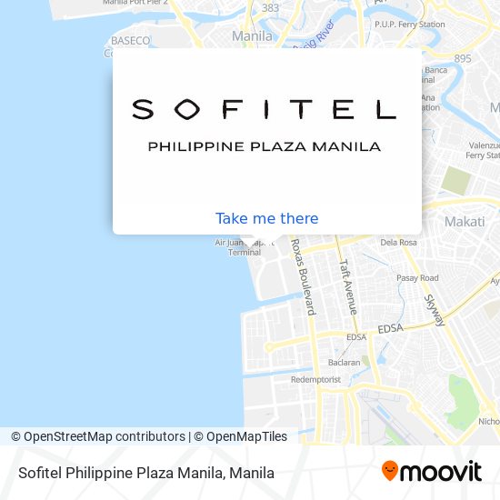 Sofitel Philippine Plaza Manila map