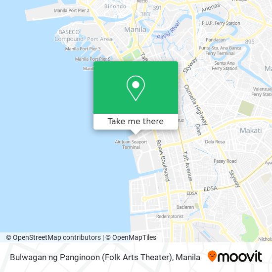 Bulwagan ng Panginoon (Folk Arts Theater) map