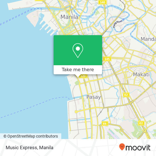 Music Express map