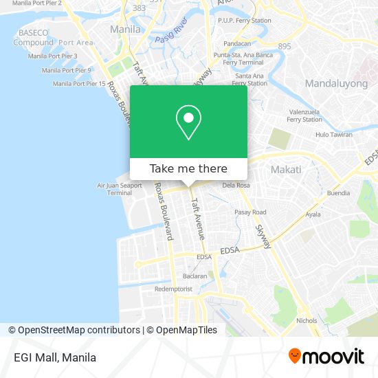EGI Mall map