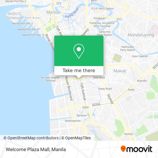 Welcome Plaza Mall map