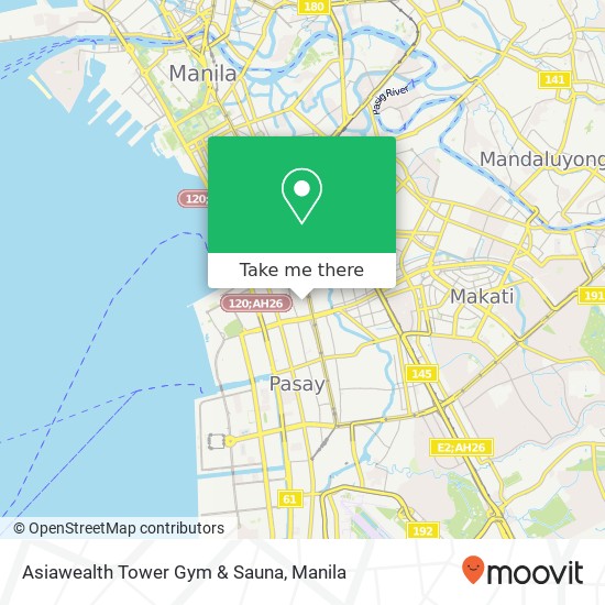 Asiawealth Tower Gym & Sauna map