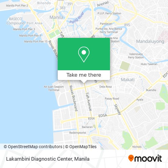 Lakambini Diagnostic Center map
