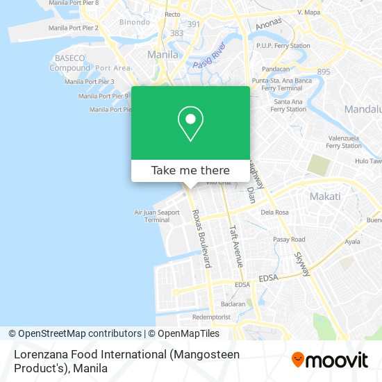 Lorenzana Food International (Mangosteen Product's) map