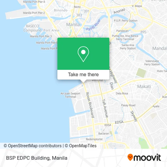 BSP EDPC Building map
