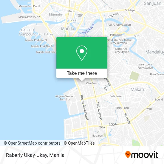 Raberly Ukay-Ukay map