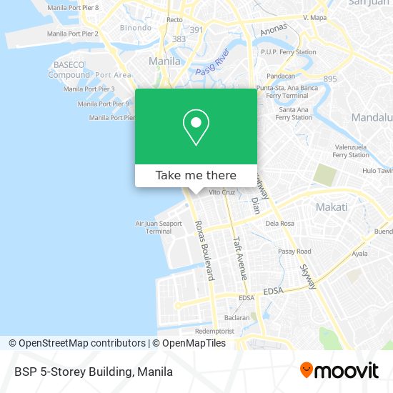 BSP 5-Storey Building map