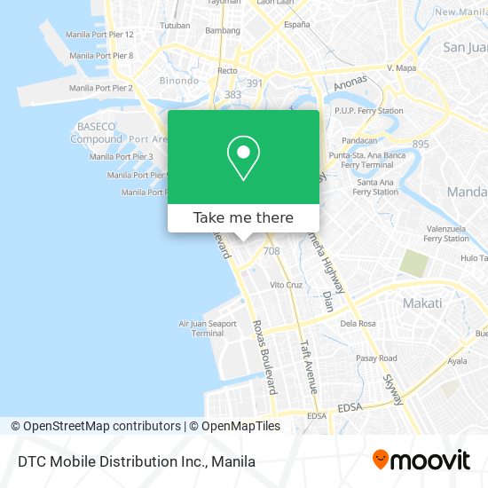 DTC Mobile Distribution Inc. map