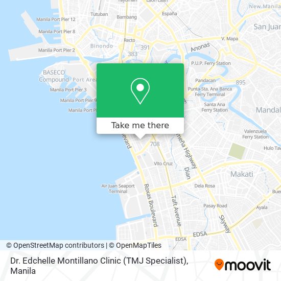 Dr. Edchelle Montillano Clinic (TMJ Specialist) map