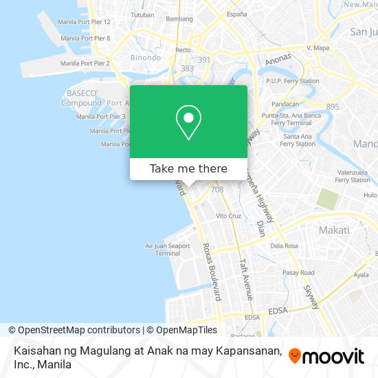 Kaisahan ng Magulang at Anak na may Kapansanan, Inc. map