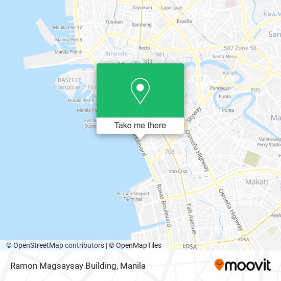 Ramon Magsaysay Building map