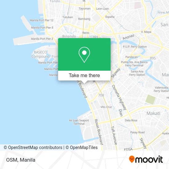 OSM map
