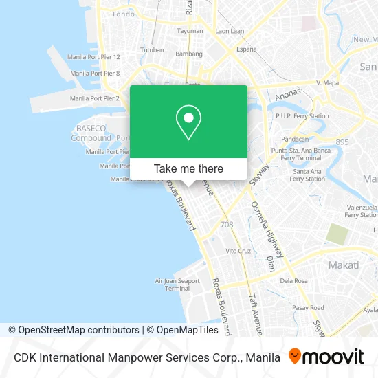 CDK International Manpower Services Corp. map