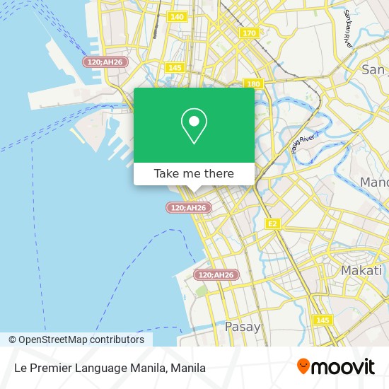 Le Premier Language Manila map