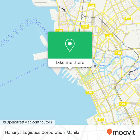 Hananya Logistics Corporation map