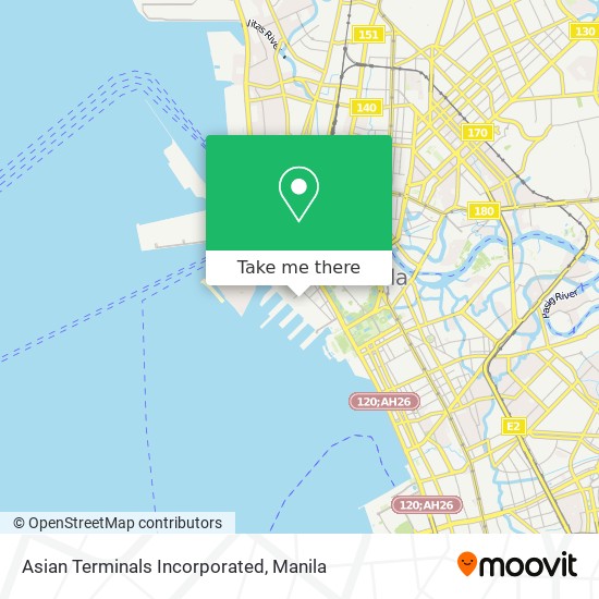 Asian Terminals Incorporated map