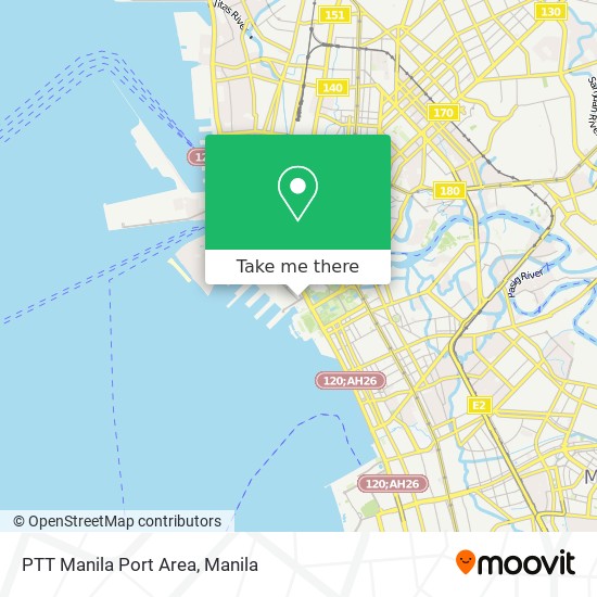 PTT Manila Port Area map