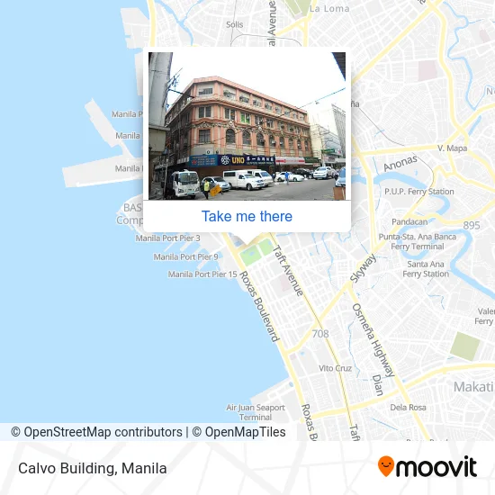 Calvo Building map