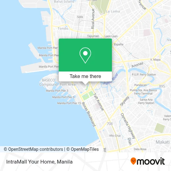 IntraMall Your Home map