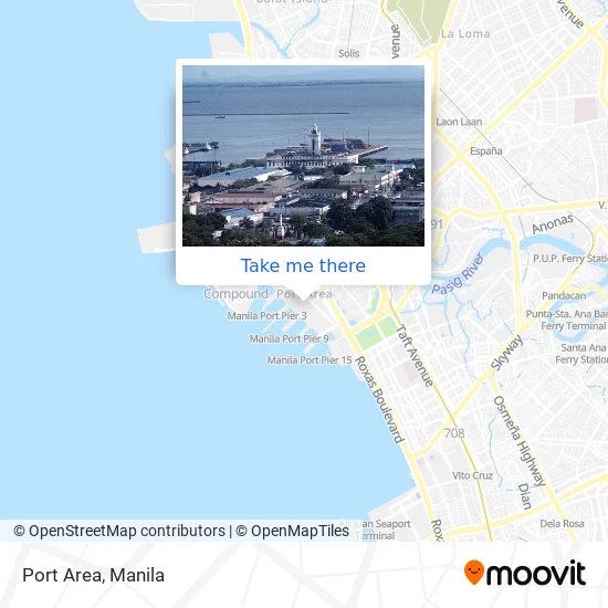 Port Area Manila Map How To Get To Port Area In Manila By Bus Or Train?