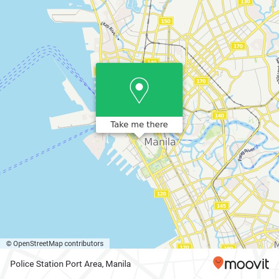 Police Station Port Area map
