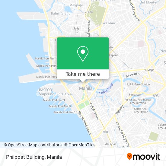 Philpost Building map