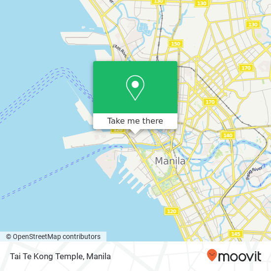 Tai Te Kong Temple map