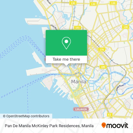 Pan De Manila McKinley Park Residences map