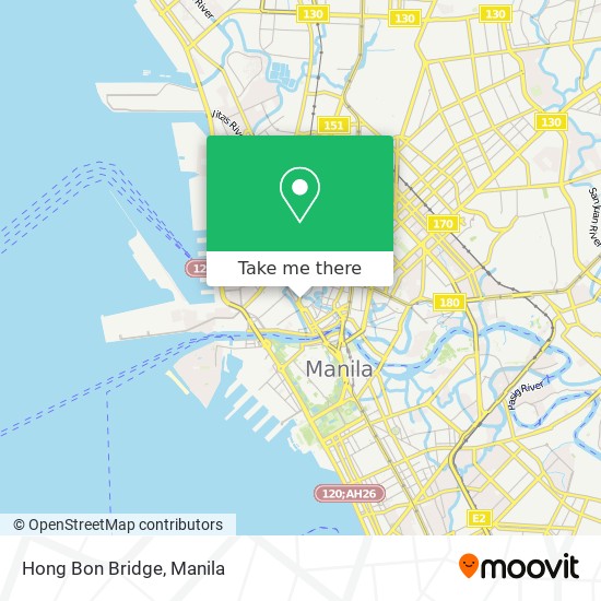Hong Bon Bridge map