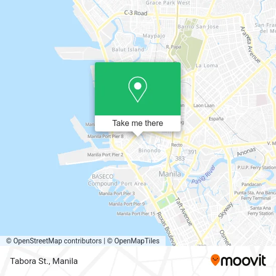 Tabora St. map