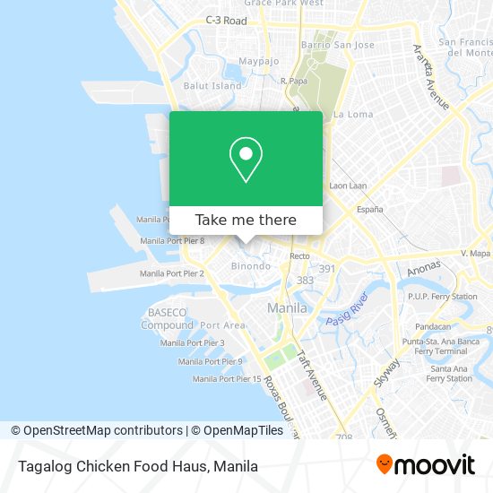 Tagalog Chicken Food Haus map