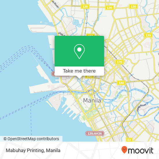 Mabuhay Printing map
