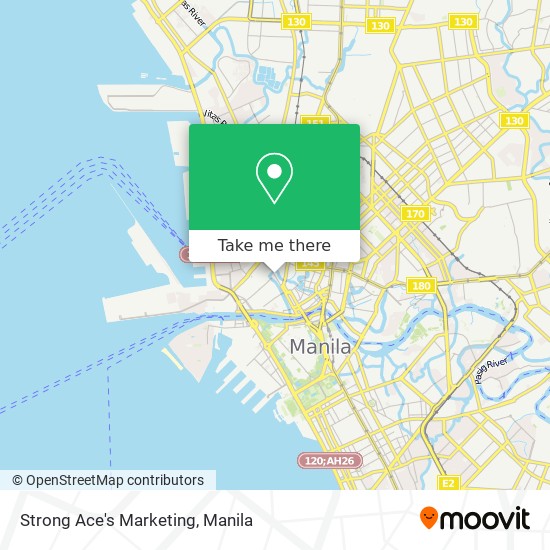 Strong Ace's Marketing map