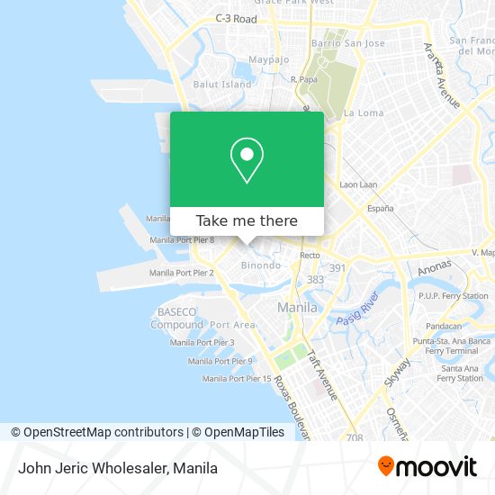 John Jeric Wholesaler map