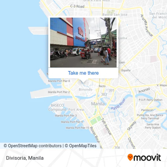 Divisoria map