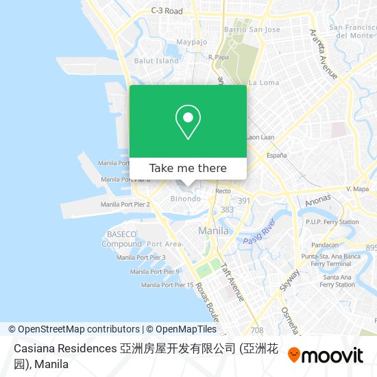 Casiana Residences 亞洲房屋开发有限公司 (亞洲花园) map